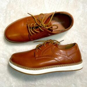 Kids Steve Madden Leather Oxford Shoe Size 5